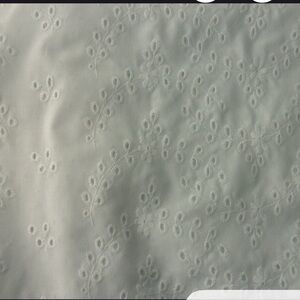 Eyelet Shower Curtain White